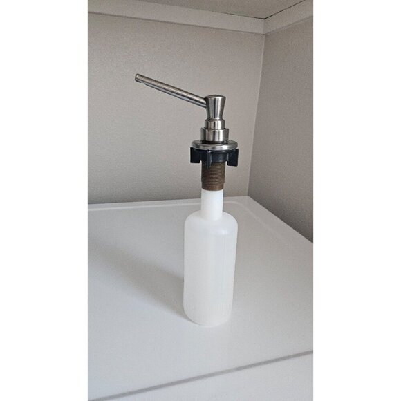 Countertop soap dispenser Brushed nickel - Picture 5 of 7